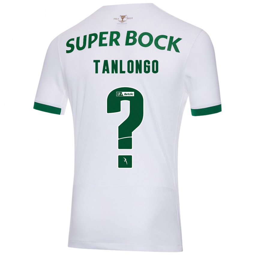 Niño Camiseta Mateo Tanlongo #0 Blanco Verde 2ª Equipación 2024/25 La Camisa Chile