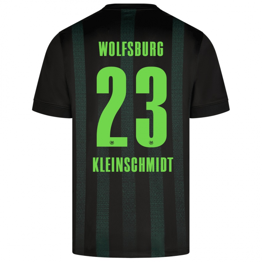 Niño Camiseta Max Kleinschmidt #23 Verde Oscuro 2ª Equipación 2024/25 La Camisa Chile