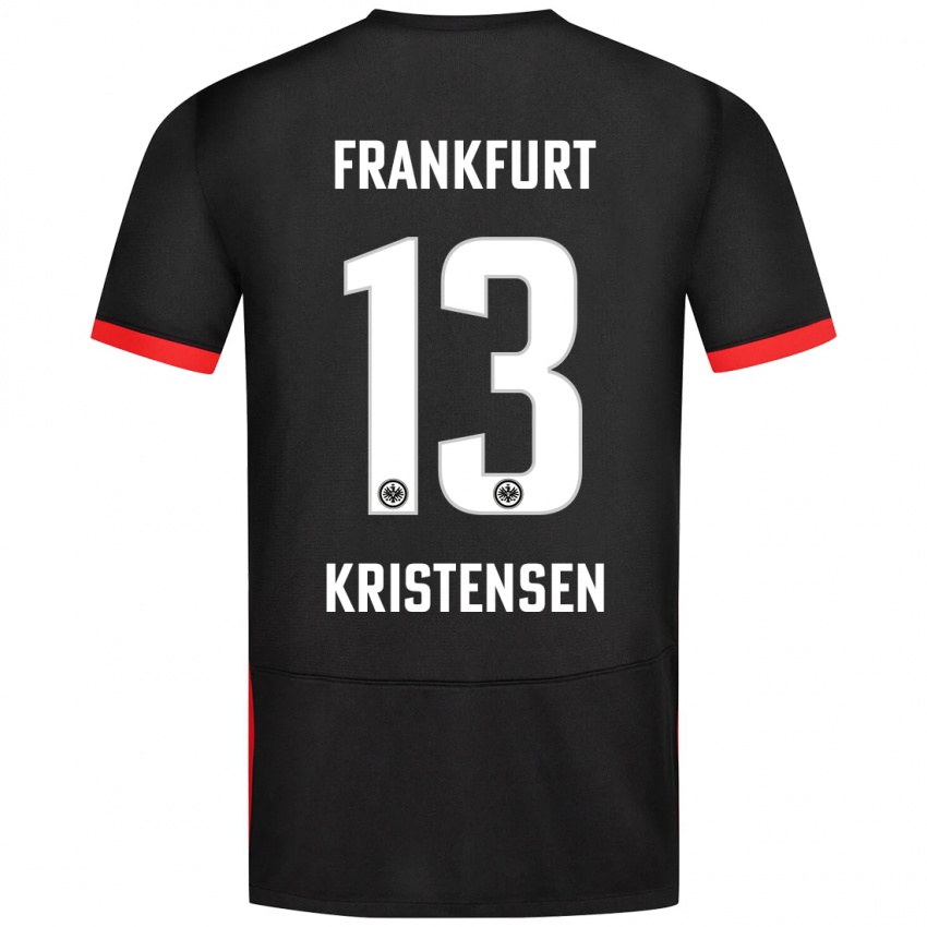 Niño Camiseta Rasmus Kristensen #13 Negro 2ª Equipación 2024/25 La Camisa Chile