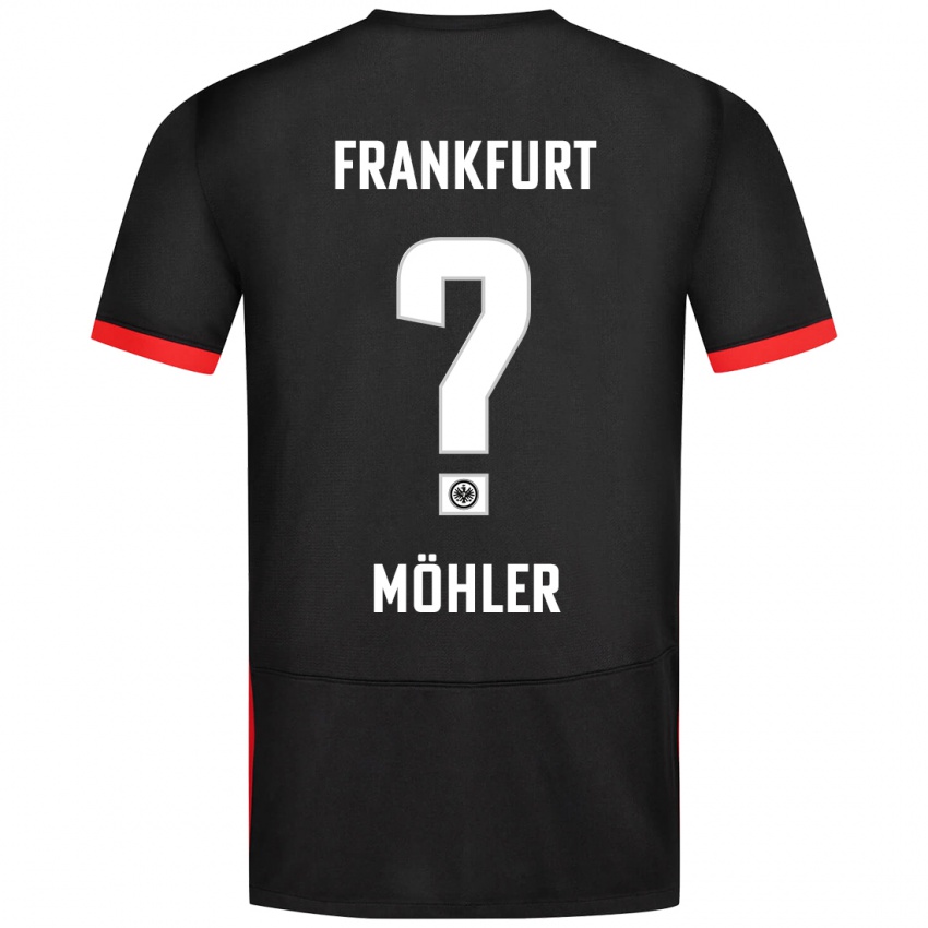 Niño Camiseta Emil Möhler #0 Negro 2ª Equipación 2024/25 La Camisa Chile