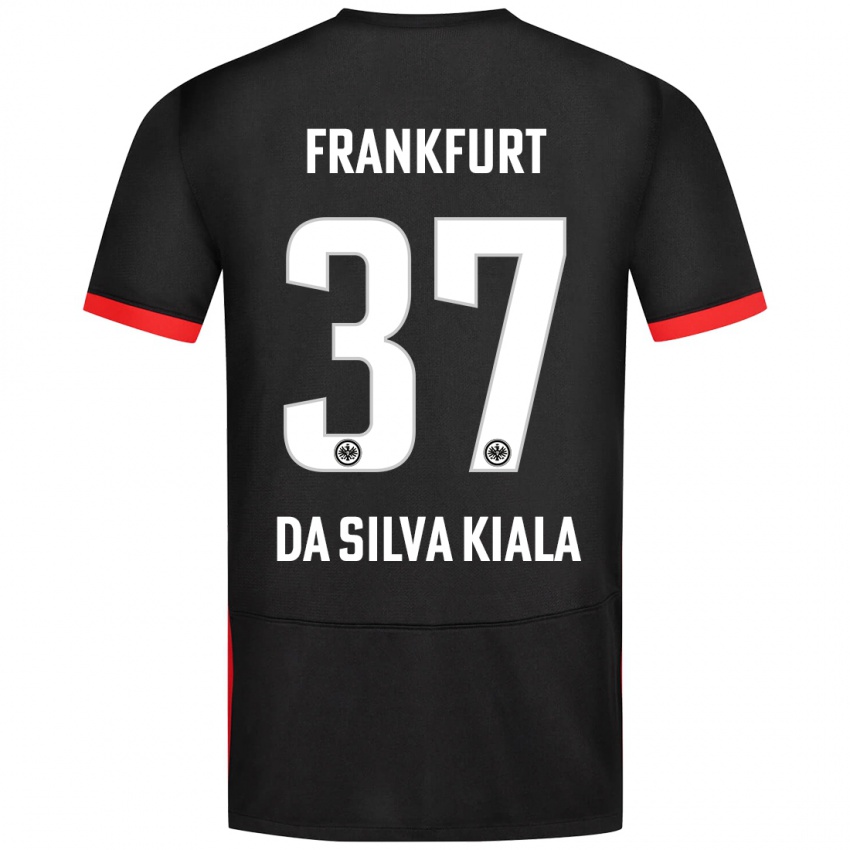 Niño Camiseta Joel Da Silva Kiala #37 Negro 2ª Equipación 2024/25 La Camisa Chile