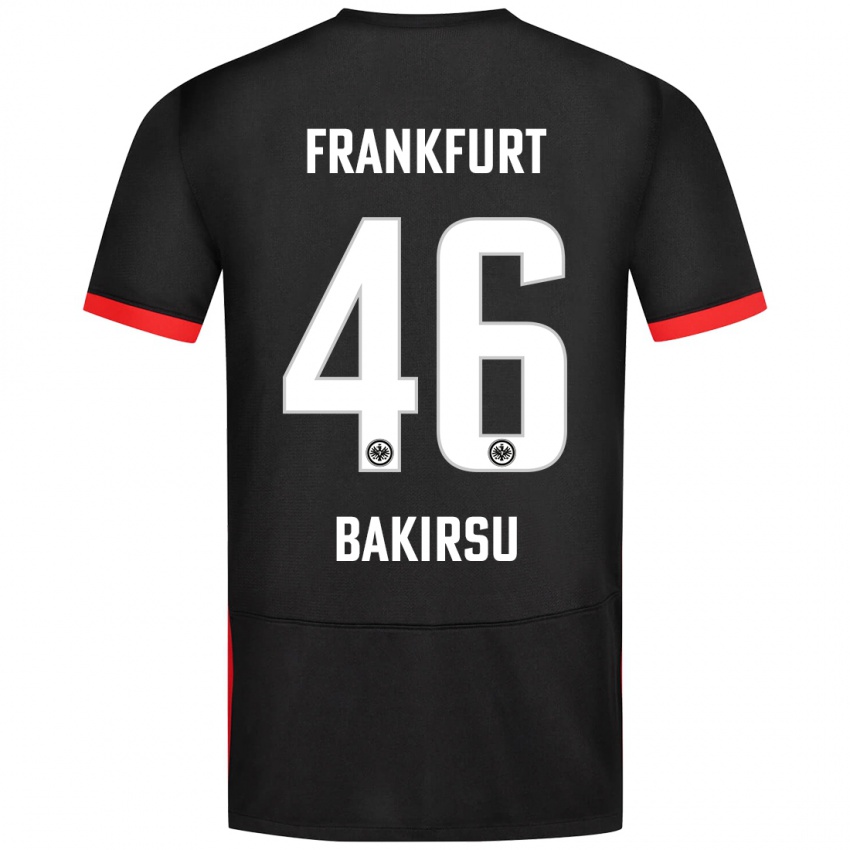 Niño Camiseta Hüseyin Bakirsu #46 Negro 2ª Equipación 2024/25 La Camisa Chile