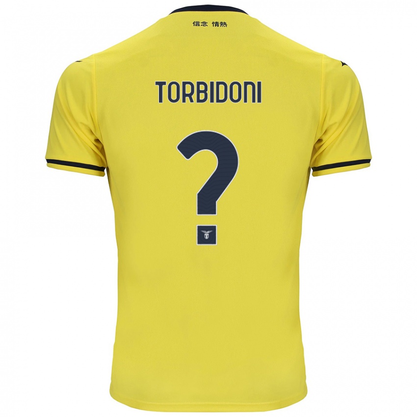 Niño Camiseta Marco Torbidoni #0 Amarillo 2ª Equipación 2024/25 La Camisa Chile