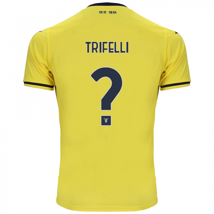 Niño Camiseta Cristiano Trifelli #0 Amarillo 2ª Equipación 2024/25 La Camisa Chile