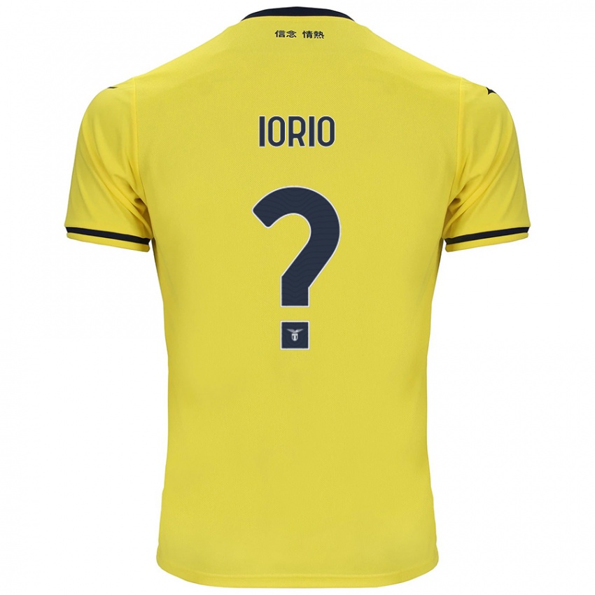 Niño Camiseta Antonio Iorio #0 Amarillo 2ª Equipación 2024/25 La Camisa Chile