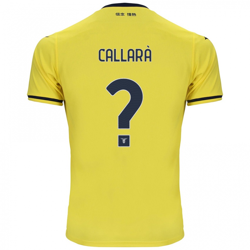 Niño Camiseta Nicholas Callarà #0 Amarillo 2ª Equipación 2024/25 La Camisa Chile