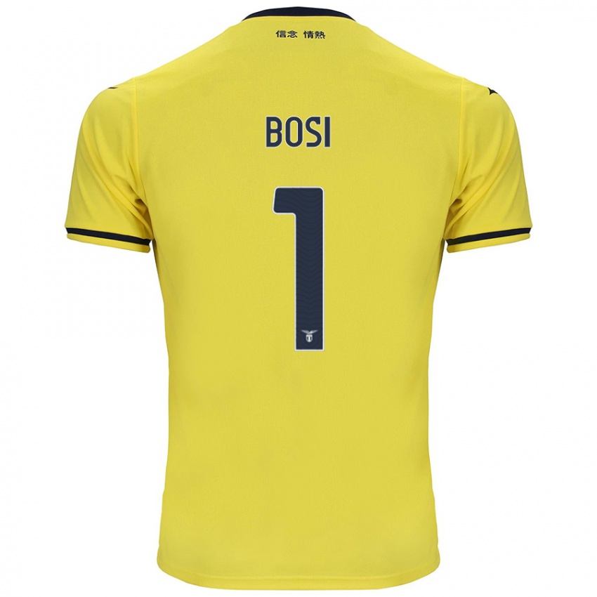 Niño Camiseta Gioele Bosi #1 Amarillo 2ª Equipación 2024/25 La Camisa Chile