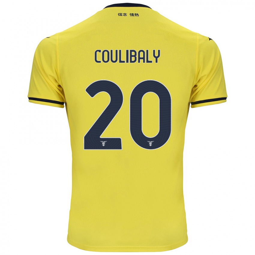 Niño Camiseta Larsson Coulibaly #20 Amarillo 2ª Equipación 2024/25 La Camisa Chile