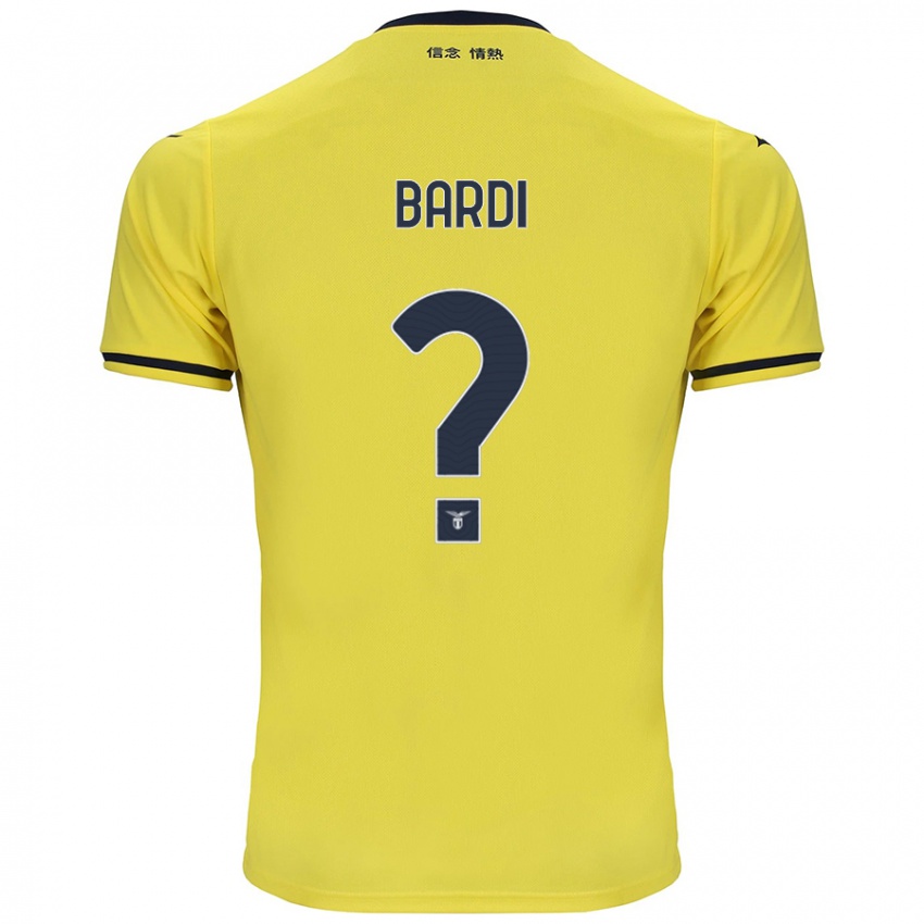 Niño Camiseta Mauro Bardi #0 Amarillo 2ª Equipación 2024/25 La Camisa Chile