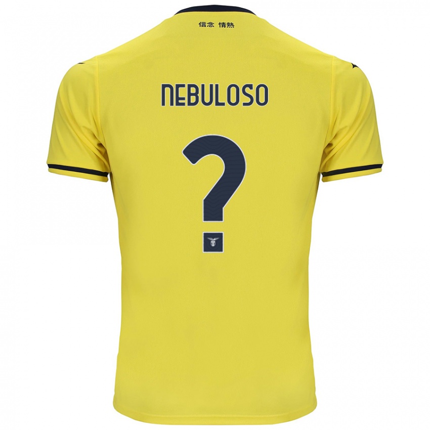 Niño Camiseta Giulio Nebuloso #0 Amarillo 2ª Equipación 2024/25 La Camisa Chile