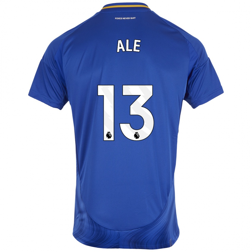 Hombre Camiseta Asmita Ale #13 Azul Blanco 1ª Equipación 2024/25 La Camisa Chile