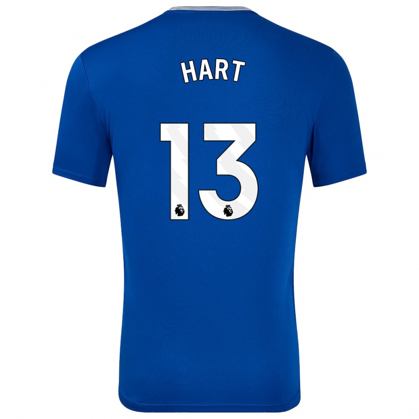 Hombre Camiseta Libby Hart #13 Azul Con 1ª Equipación 2024/25 La Camisa Chile