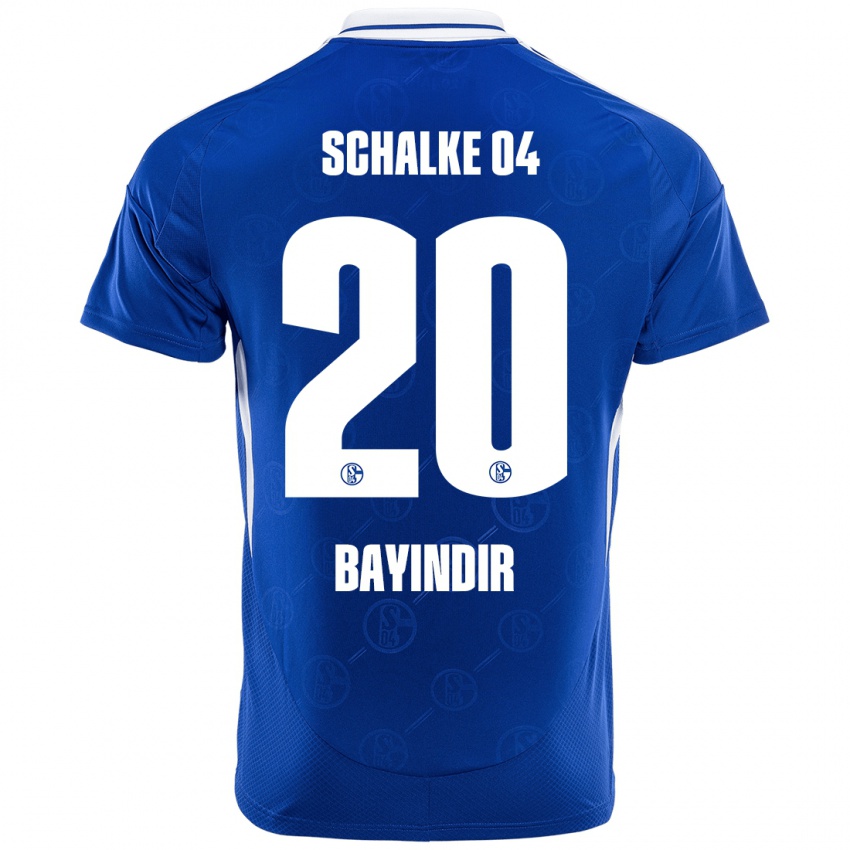 Hombre Camiseta Aris Bayindir #20 Azul Real 1ª Equipación 2024/25 La Camisa Chile