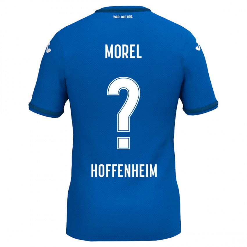 Hombre Camiseta Briek Morel #0 Azul Real 1ª Equipación 2024/25 La Camisa Chile