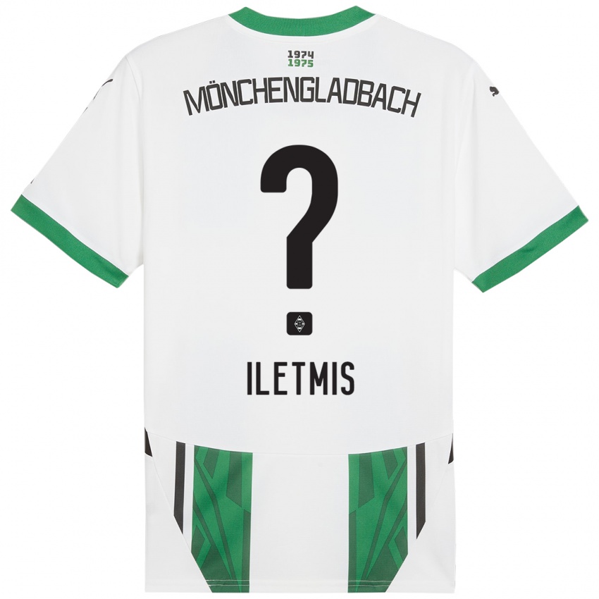 Hombre Camiseta Abdullah Iletmis #0 Blanco Verde 1ª Equipación 2024/25 La Camisa Chile