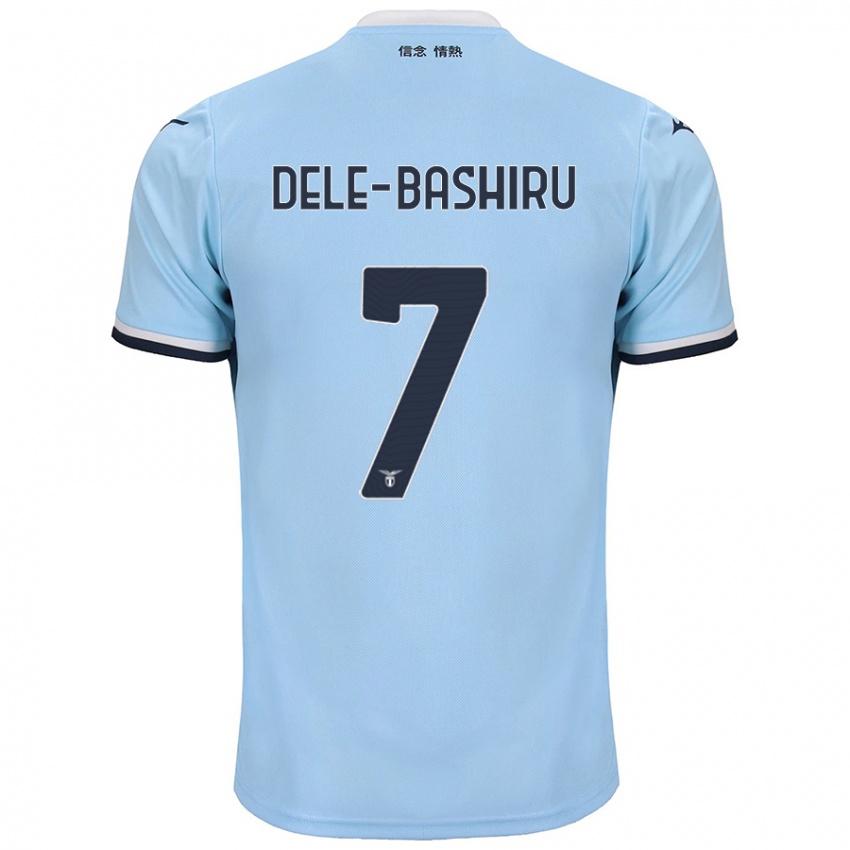 Hombre Camiseta Fisayo Dele-Bashiru #7 Azul 1ª Equipación 2024/25 La Camisa Chile