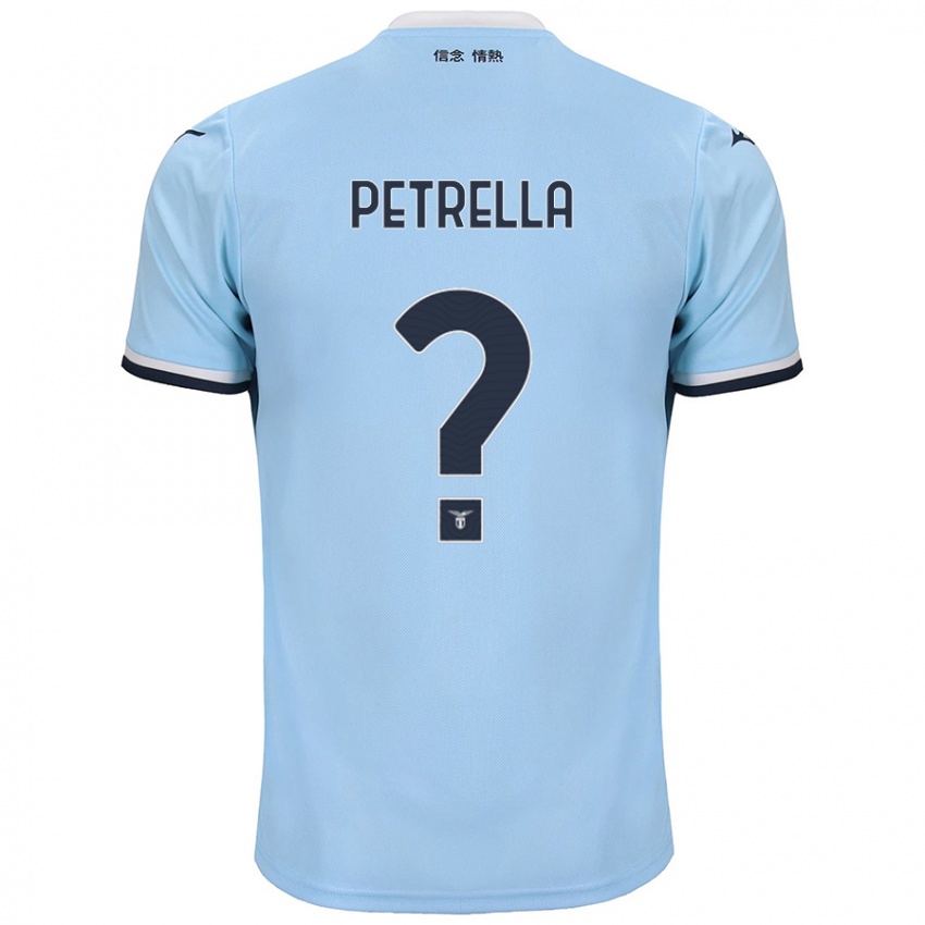 Hombre Camiseta Anthony Petrella #0 Azul 1ª Equipación 2024/25 La Camisa Chile