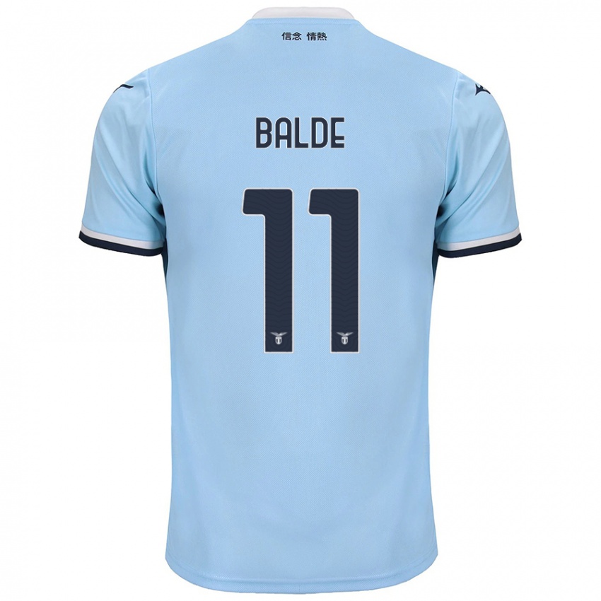 Hombre Camiseta Mahamadou Balde #11 Azul 1ª Equipación 2024/25 La Camisa Chile