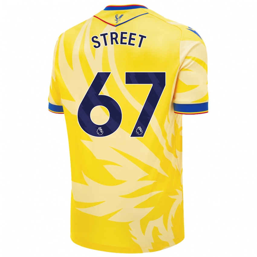 Hombre Camiseta Rob Street #67 Amarillo 2ª Equipación 2024/25 La Camisa Chile