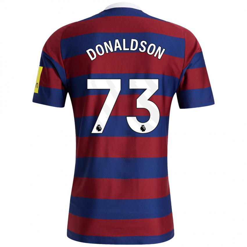 Hombre Camiseta Josh Donaldson #73 Burdeos Azul Marino 2ª Equipación 2024/25 La Camisa Chile