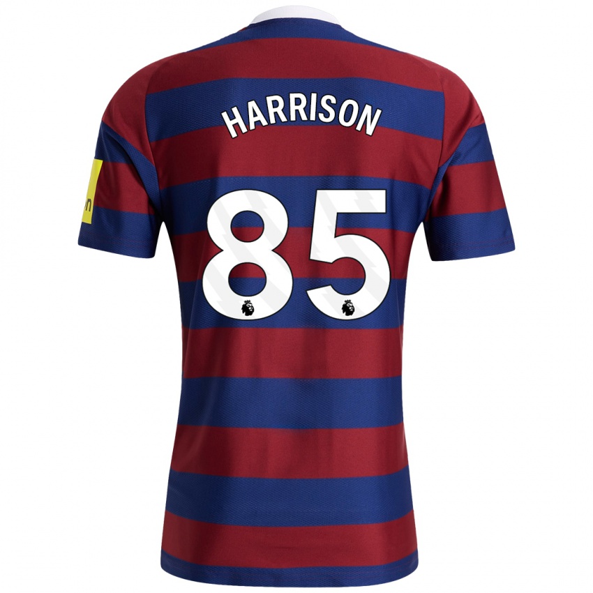 Hombre Camiseta Adam Harrison #85 Burdeos Azul Marino 2ª Equipación 2024/25 La Camisa Chile