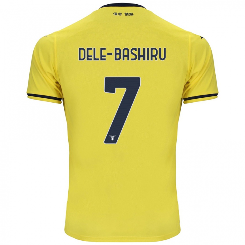 Hombre Camiseta Fisayo Dele-Bashiru #7 Amarillo 2ª Equipación 2024/25 La Camisa Chile