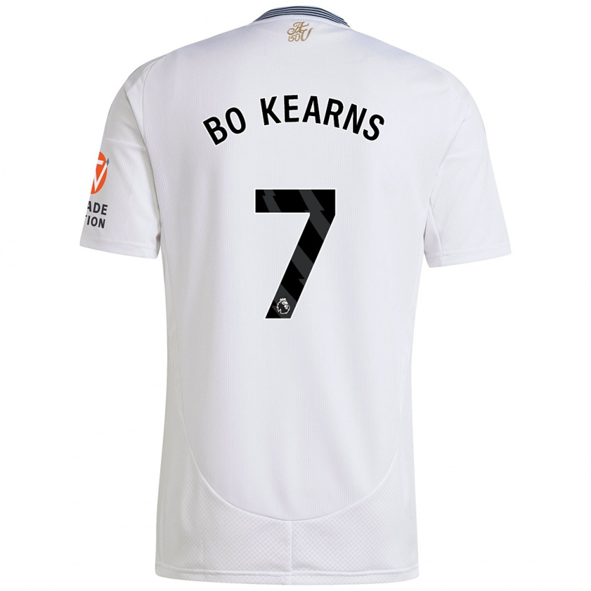 Mujer Camiseta Missy Bo Kearns #7 Blanco 2ª Equipación 2024/25 La Camisa Chile