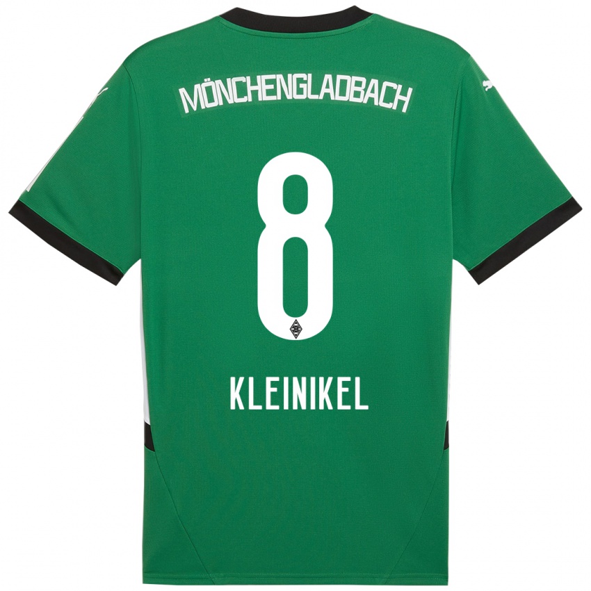 Mujer Camiseta Nadja Kleinikel #8 Verde Blanco 2ª Equipación 2024/25 La Camisa Chile