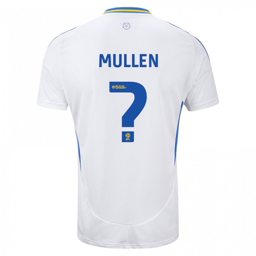 Niño Camiseta Jeremiah Chilokoa-Mullen #0 Blanco Azul 1ª Equipación 2024/25 La Camisa Chile