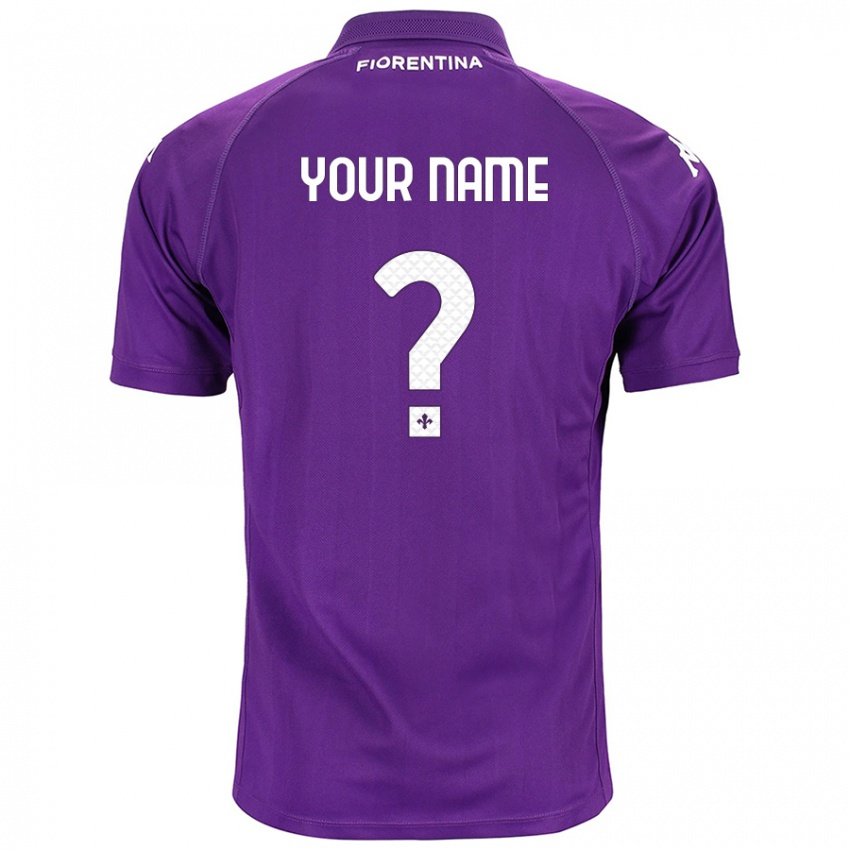 Niño Camiseta Ihren Namen #0 Morado 1ª Equipación 2024/25 La Camisa Chile