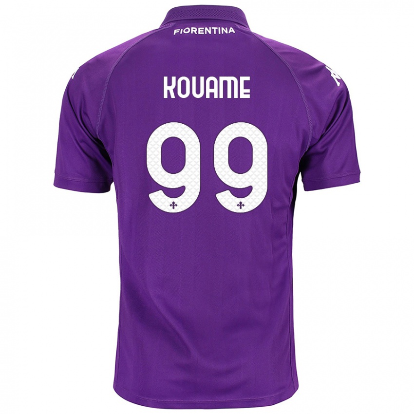 Niño Camiseta Christian Kouamé #99 Morado 1ª Equipación 2024/25 La Camisa Chile