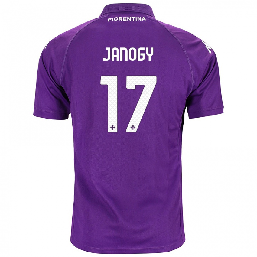 Niño Camiseta Madelen Janogy #17 Morado 1ª Equipación 2024/25 La Camisa Chile