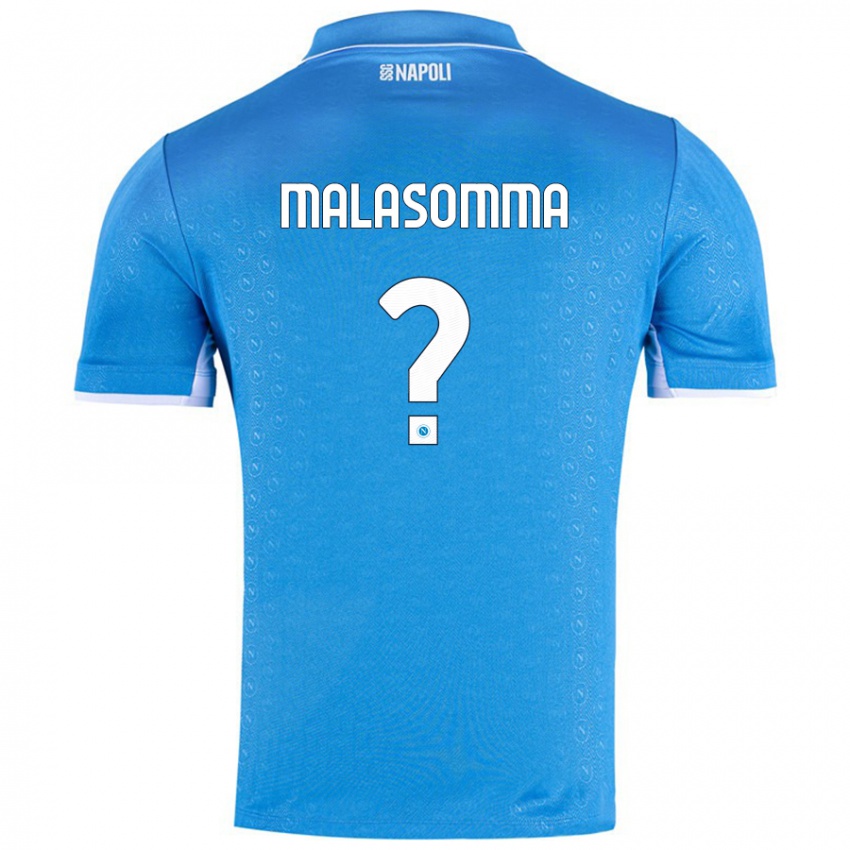 Niño Camiseta Matteo Malasomma #0 Azul Cielo 1ª Equipación 2024/25 La Camisa Chile