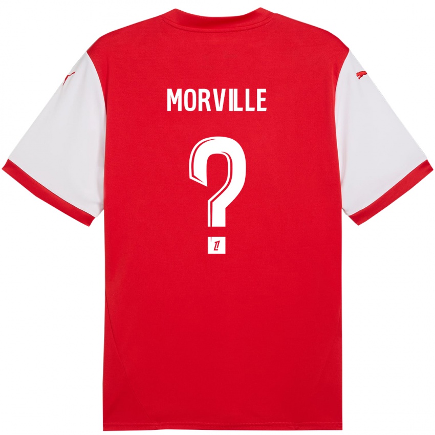 Niño Camiseta Matisse Morville #0 Rojo Blanco 1ª Equipación 2024/25 La Camisa Chile