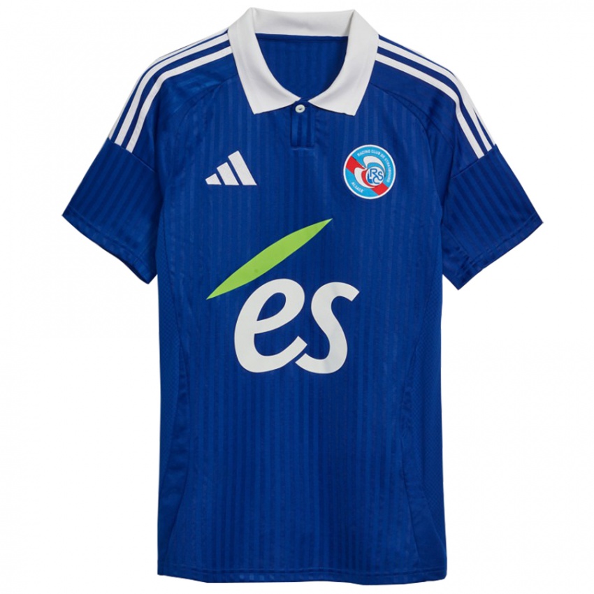 Niño Camiseta Habib Diarra #19 Azul Blanco 1ª Equipación 2024/25 La Camisa Chile