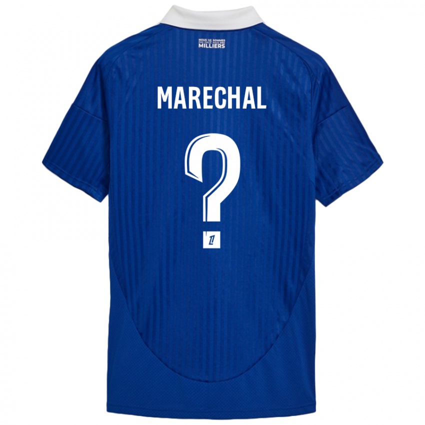 Niño Camiseta Max Marechal #0 Azul Blanco 1ª Equipación 2024/25 La Camisa Chile