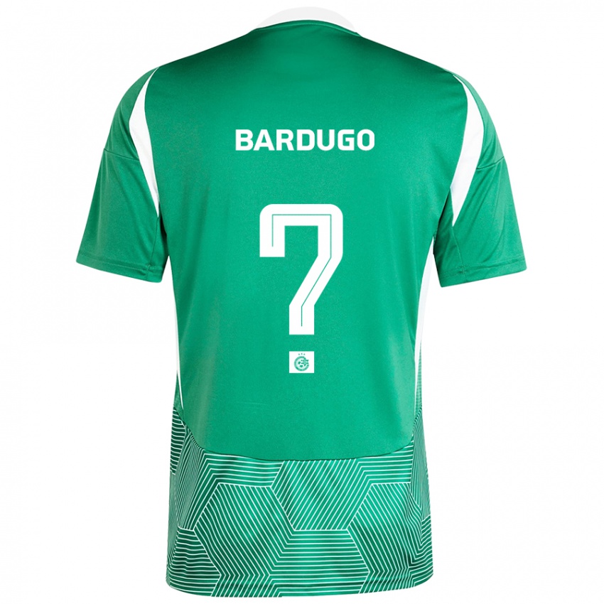 Niño Camiseta Ariel Bardugo #0 Verde Blanco 1ª Equipación 2024/25 La Camisa Chile