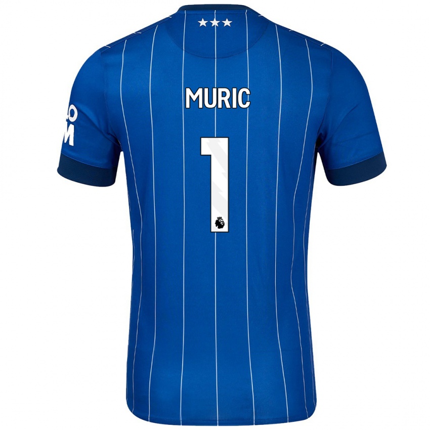 Niño Camiseta Arijanet Muric #1 Azul Marino 1ª Equipación 2024/25 La Camisa Chile