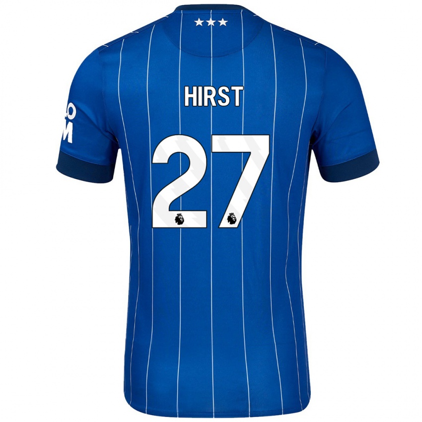 Niño Camiseta George Hirst #27 Azul Marino 1ª Equipación 2024/25 La Camisa Chile