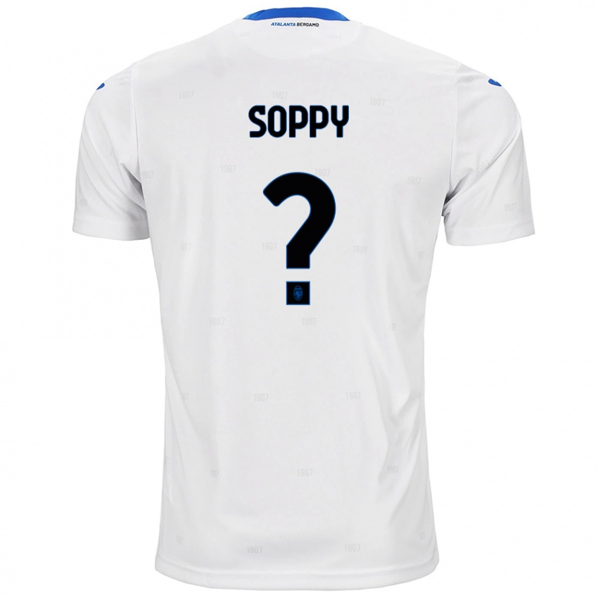 Niño Camiseta Brandon Soppy #0 Blanco 2ª Equipación 2024/25 La Camisa Chile