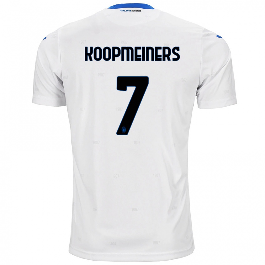 Niño Camiseta Teun Koopmeiners #7 Blanco 2ª Equipación 2024/25 La Camisa Chile