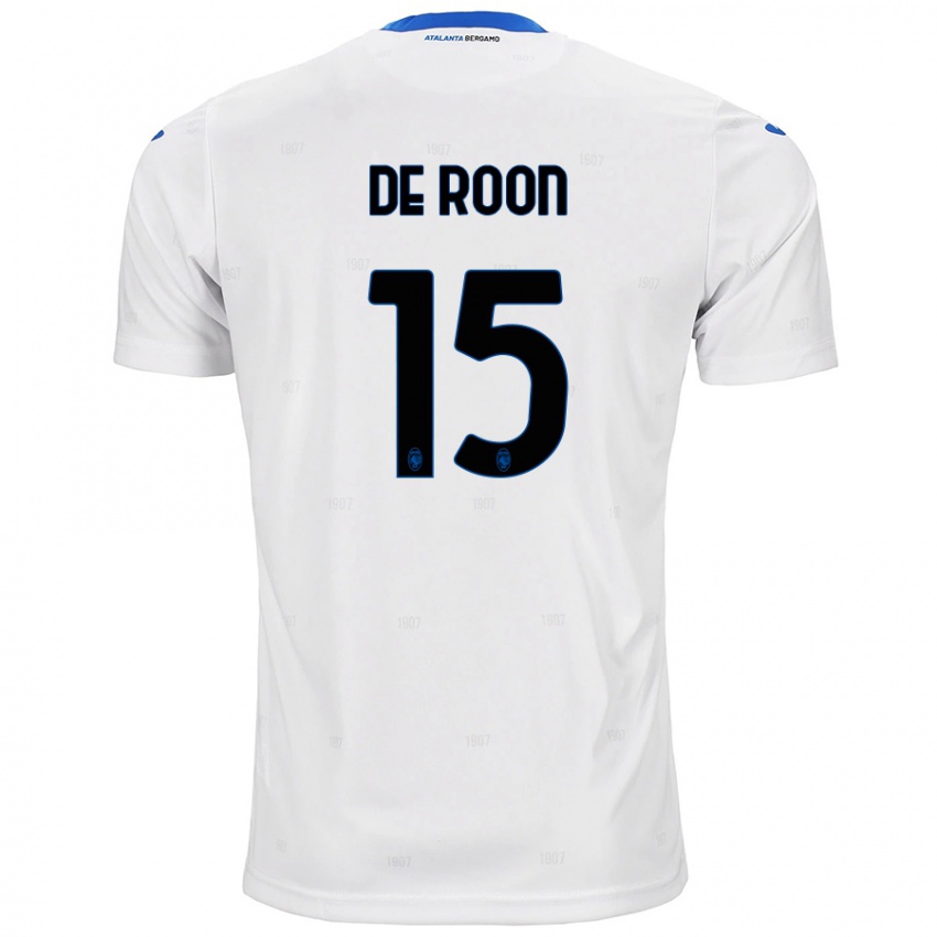 Niño Camiseta Marten De Roon #15 Blanco 2ª Equipación 2024/25 La Camisa Chile