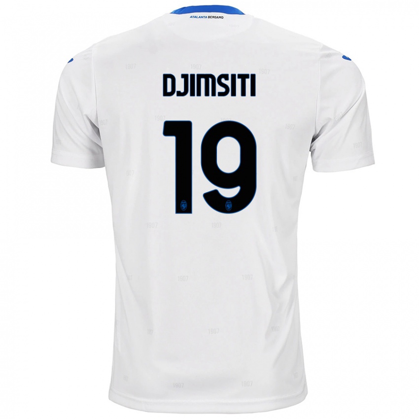 Niño Camiseta Berat Djimsiti #19 Blanco 2ª Equipación 2024/25 La Camisa Chile