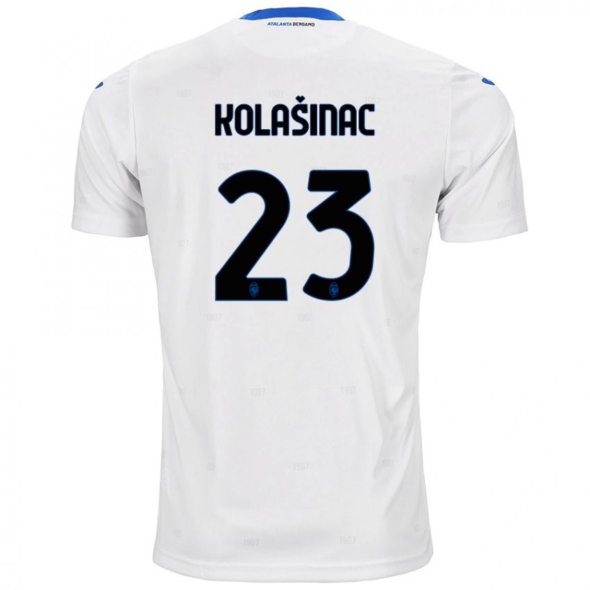 Niño Camiseta Sead Kolasinac #23 Blanco 2ª Equipación 2024/25 La Camisa Chile