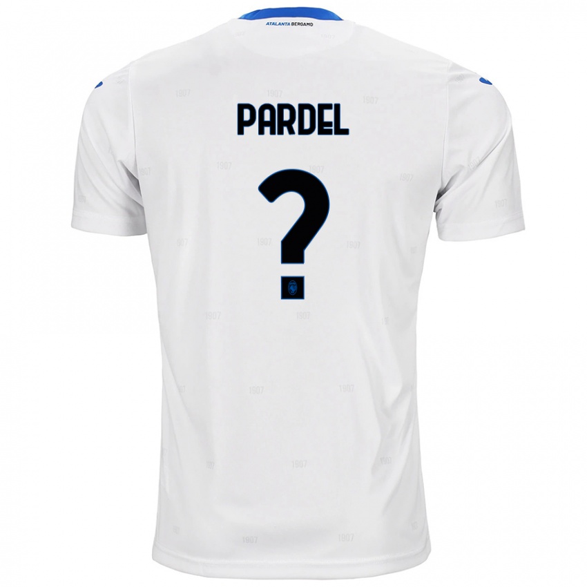 Niño Camiseta Piotr Pardel #0 Blanco 2ª Equipación 2024/25 La Camisa Chile