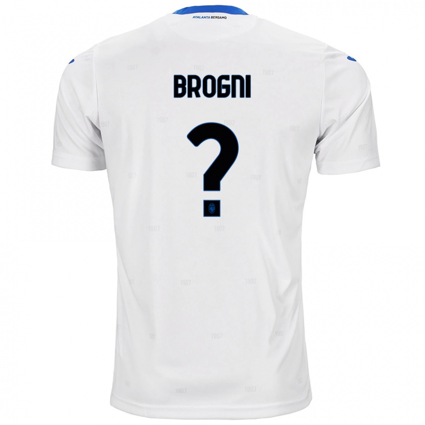 Niño Camiseta Giorgio Brogni #0 Blanco 2ª Equipación 2024/25 La Camisa Chile