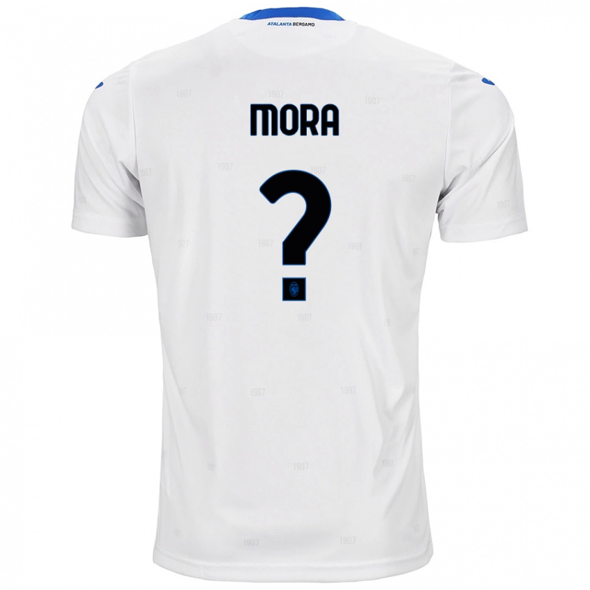 Niño Camiseta Christian Mora #0 Blanco 2ª Equipación 2024/25 La Camisa Chile