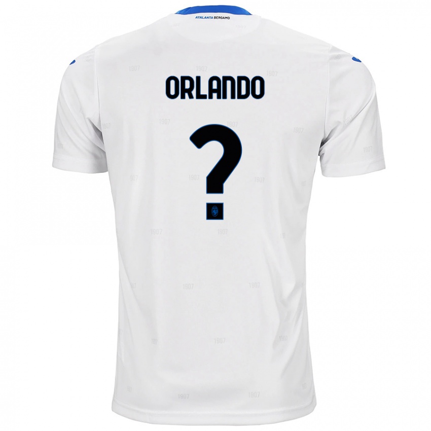 Niño Camiseta Daniele Orlando #0 Blanco 2ª Equipación 2024/25 La Camisa Chile