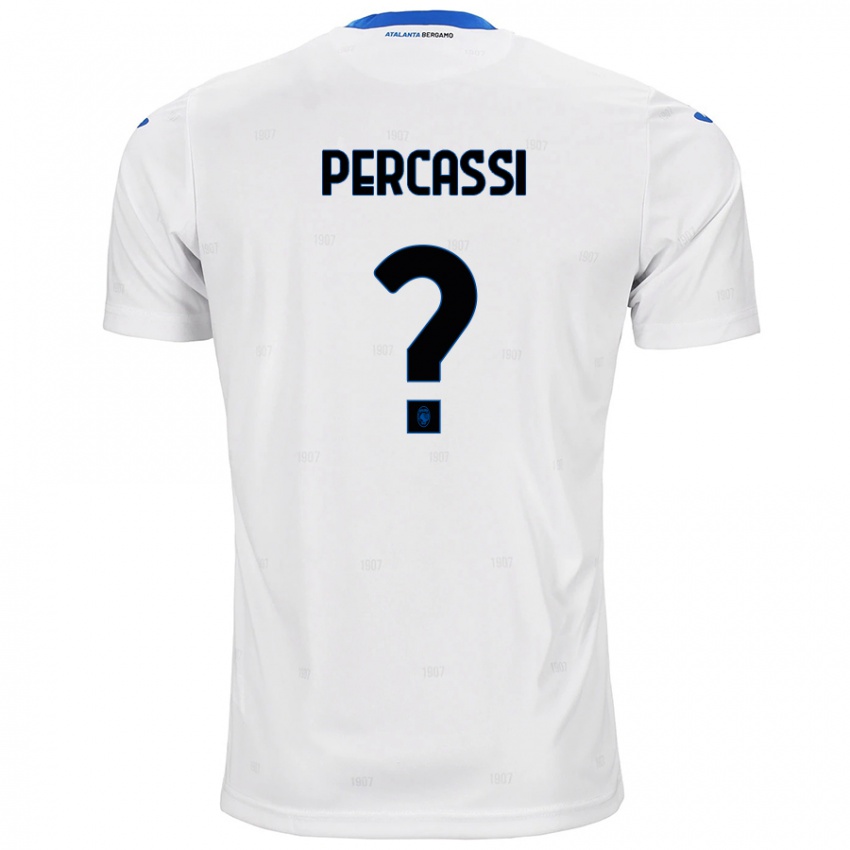 Niño Camiseta Giovanni Percassi #0 Blanco 2ª Equipación 2024/25 La Camisa Chile