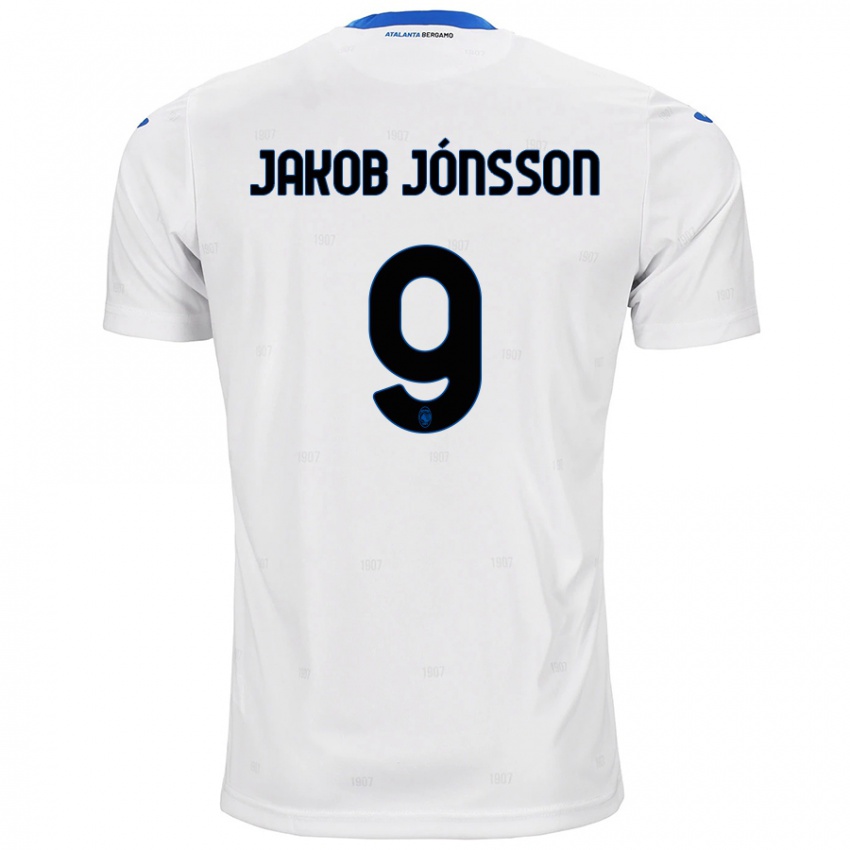 Niño Camiseta Birkir Jakob Jónsson #9 Blanco 2ª Equipación 2024/25 La Camisa Chile